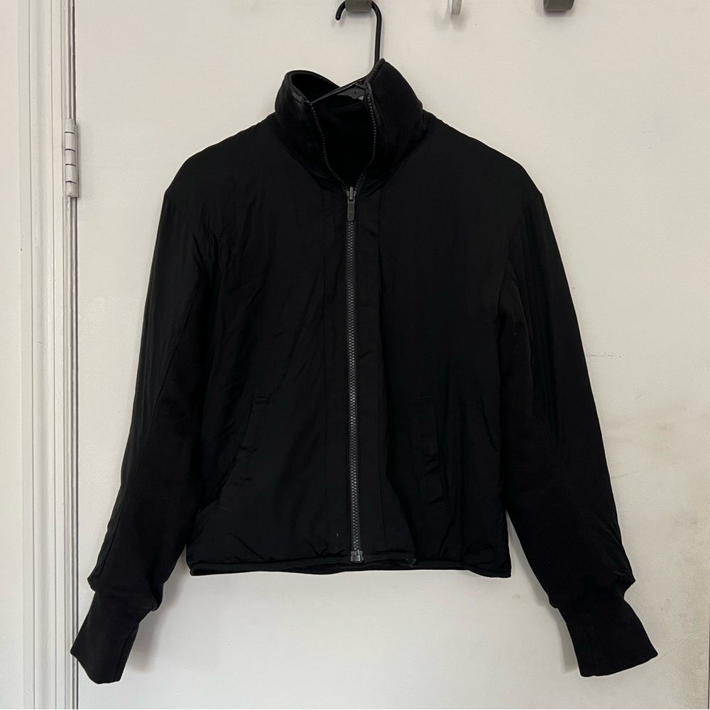 Lululemon reversible bomber/ quilted jacket sz4